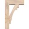 Ekena Millwork Merced Block Smooth Bracket w/ Offset Brace, Douglas Fir, 7 1/2"W x 24"D x 36"H BKT0806X24X36MRC05SDF - alternate 4